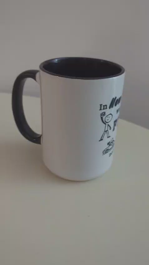 Pump Fists Not Gas | New Jersey Mug