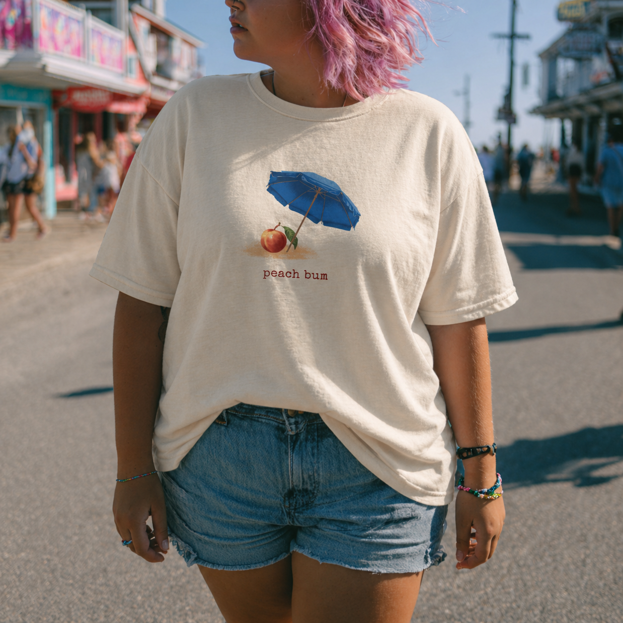 Peach Bum | Summer Vacation T-Shirt